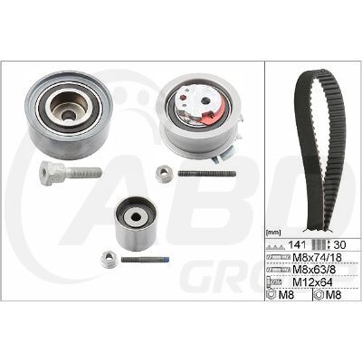 Audi Timing Belt Kit (No Seals)
