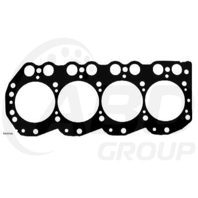 Head Gasket Nissan Qd32 1997-On Thickness 1.25Mm