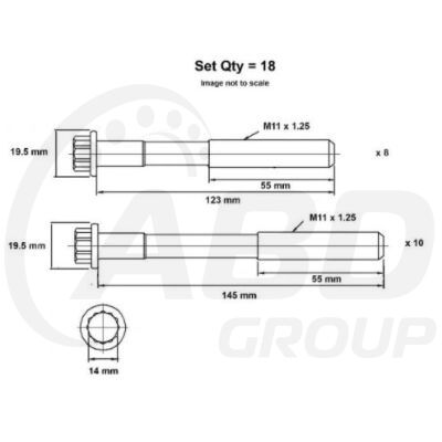 Head Bolt Set