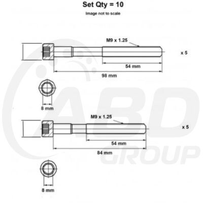 Head Bolt Set