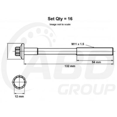 Head Bolt Set