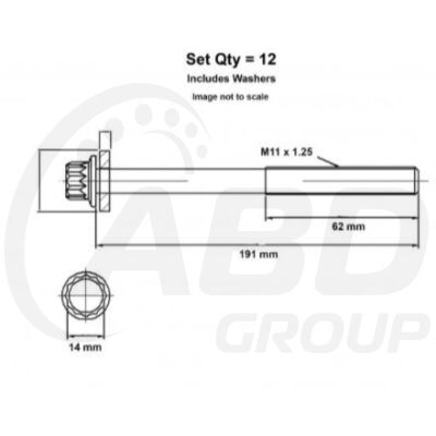 Head Bolt Set