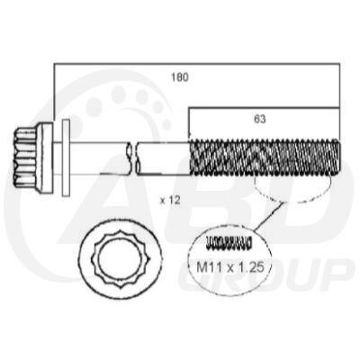 Head Bolt Set