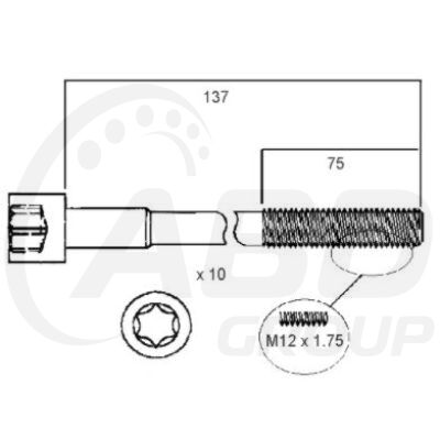 Head Bolt Set