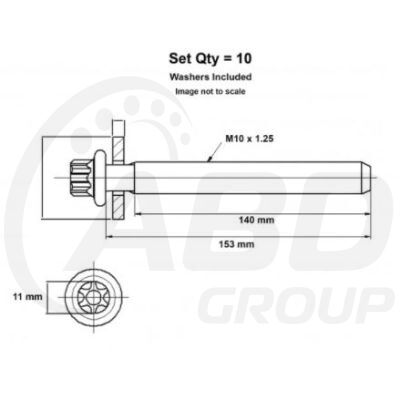 Head Bolt Set