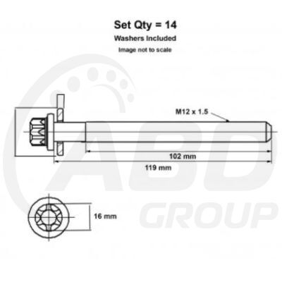 Head Bolt Set