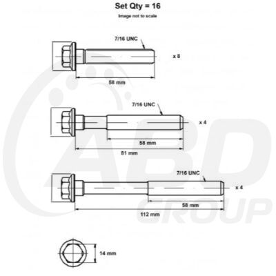 Head Bolt Set