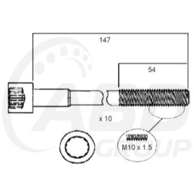 Head Bolt Set