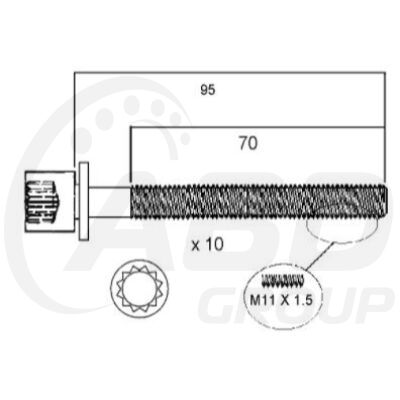 Head Bolt Set