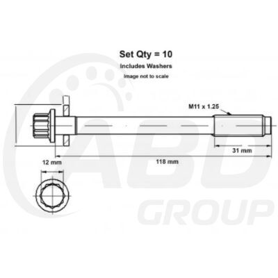 Head Bolt Set
