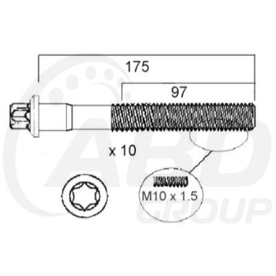 Head Bolt Set